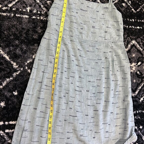 Make It Good light blue tencel sundress size Medium Indie Brand - Picture 5 of 7